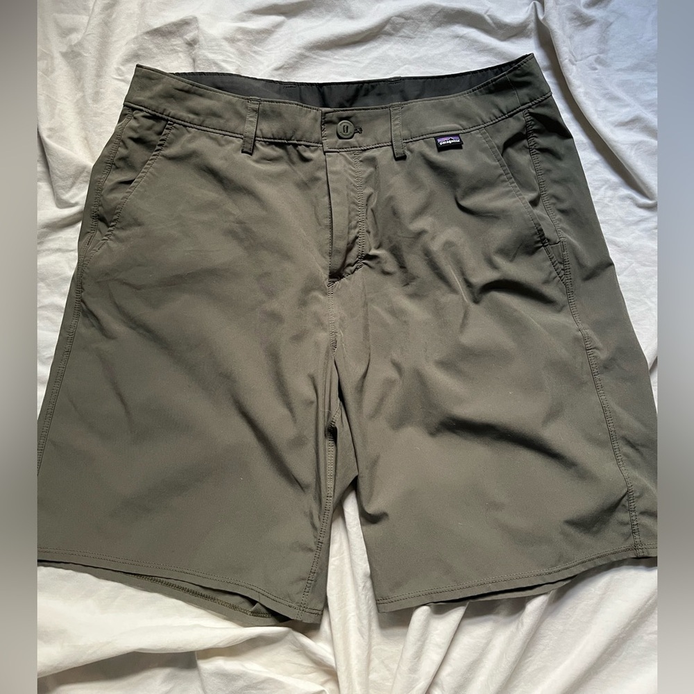 Patagonia Hydro Series Board Shorts Army Green SZ 32